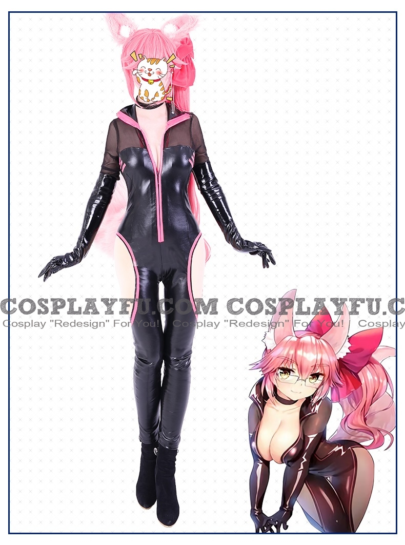 Tamamo no Mae Cosplay Costume (Jumpsuit) from Fate Grand Order (5090)