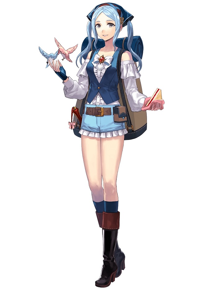 Picnic Flora Cosplay Costume from Fire Emblem Fates