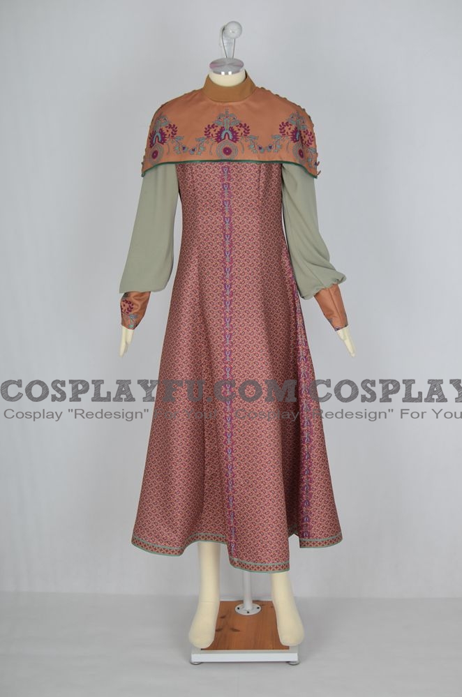 Padme Cosplay Costume (Refugee Gown) from Star Wars