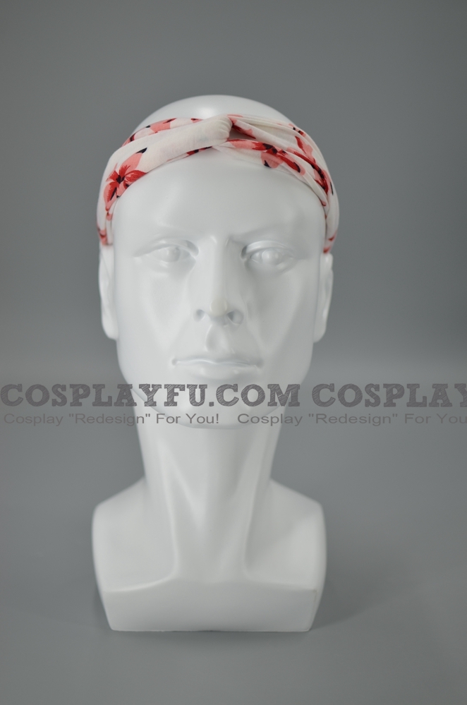Headband with Buttons for Mask (5546)