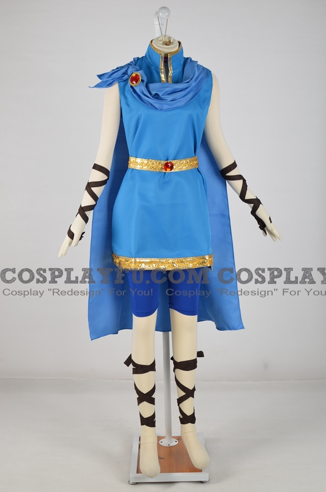 Young Marth Cosplay Costume from Fire Emblem
