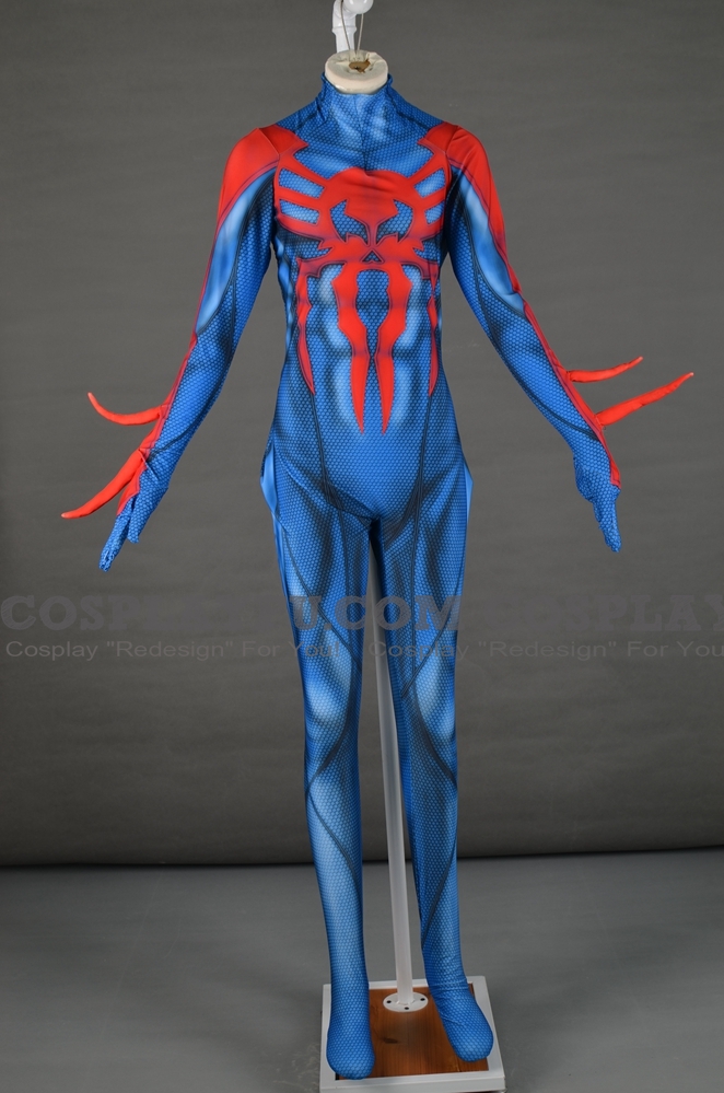 Spider Man Cosplay Costume (Spider-Man: Into the Spider-Verse) (Blue) from Spider Man