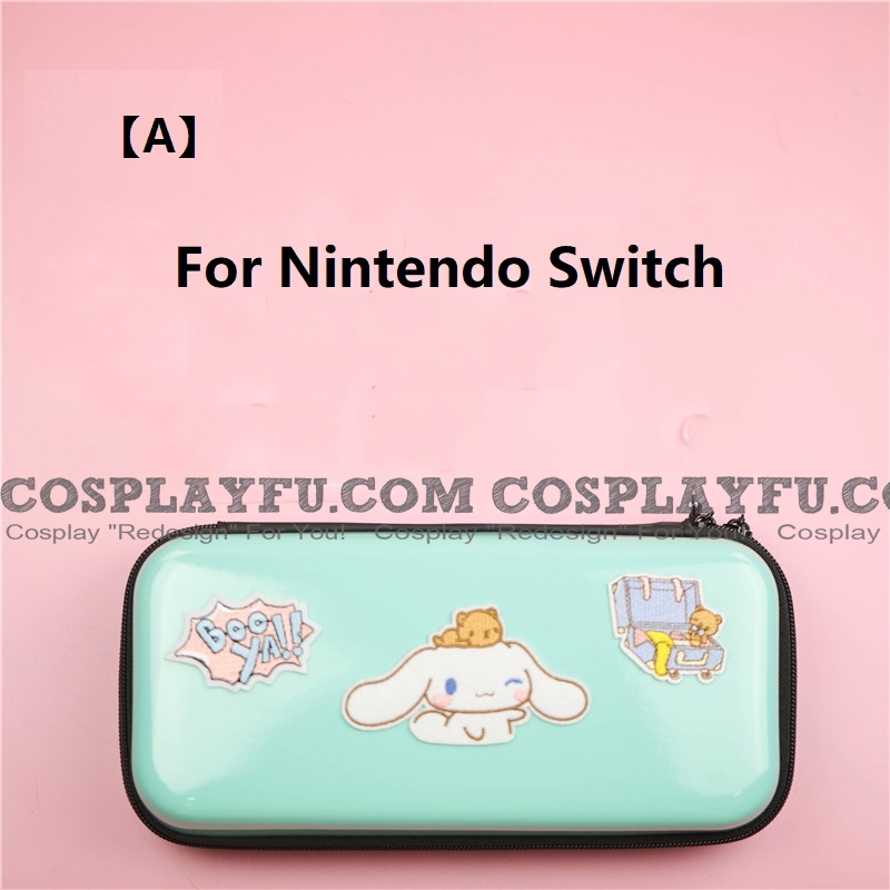Grün Japanese Hund Nintendo Switch und Switch Lite Carrying Case - 8 Spiel Cards Holding Cosplay