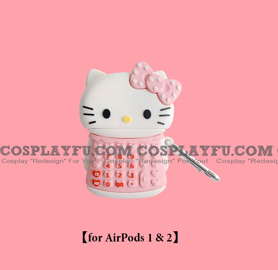 Kawaii Hello Kitty Case For AirPod 1/2 and PRO Kawaii Airpod Case Pro