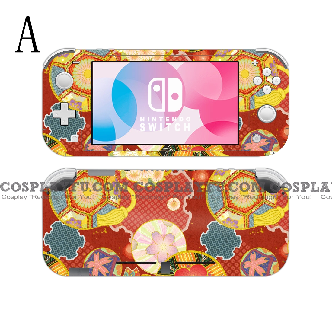 Lite Skin Floral - Nintendo Switch Lite Decal NS Skin Sticker