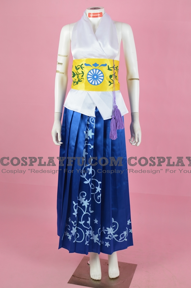 Yuna Cosplay Costume (Parts) from Final Fantasy X