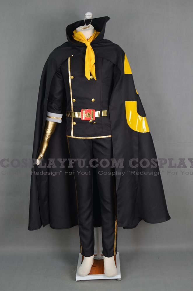 Custom Sanji Cosplay Costume (Black) from One Piece - CosplayFU.co.uk