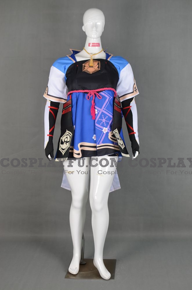 Kamisato Ayaka Cosplay Costume from Genshin Impact