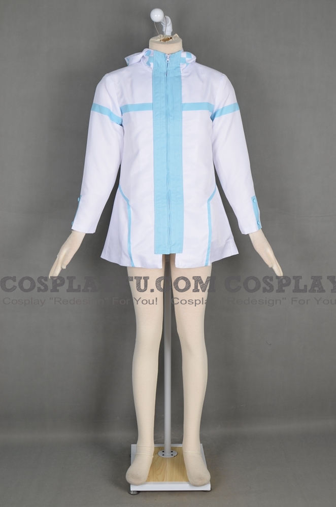 White Yuna Cosplay Costume (Coat) from Sword Art Online