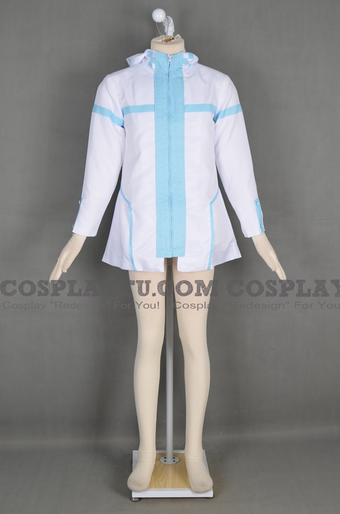 White Yuna Costume (Coat) Da Sword Art Online