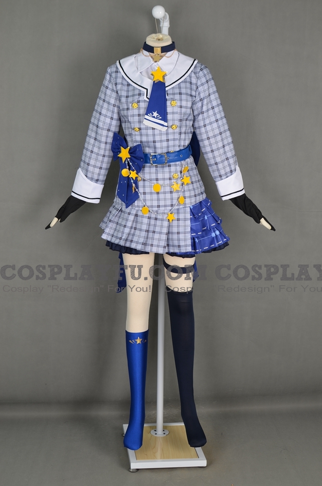 Hoshimachi Suisei (Main) Cosplay Costume from Virtual YouTuber
