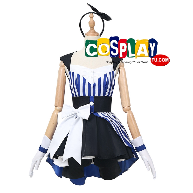 Osaki Amana (Blue) Cosplay Costume from The Idolmaster