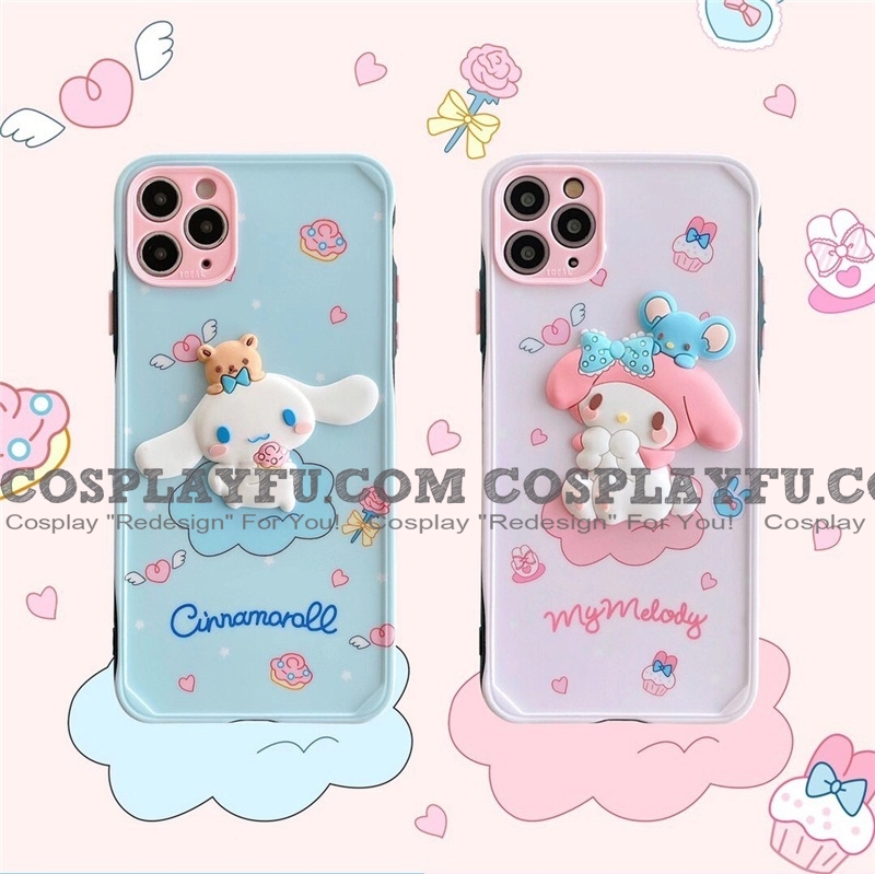 Japanese Blanco Perro 3D Animals Azul Teléfono Case for Samsung Galaxy S 6 7 8 9 10 20 21 22 23 24 Plus Ultra y Nota 8 9 10 20 Plus Ultra y A Series Cosplay