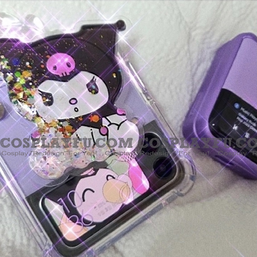 Noir Chat Rose Lapin Jaune Chien 3D Glitters Animals Holder Clear Téléphone Case for Samsung Galaxy Z Flip et Z Flip 3 Cosplay (5G)