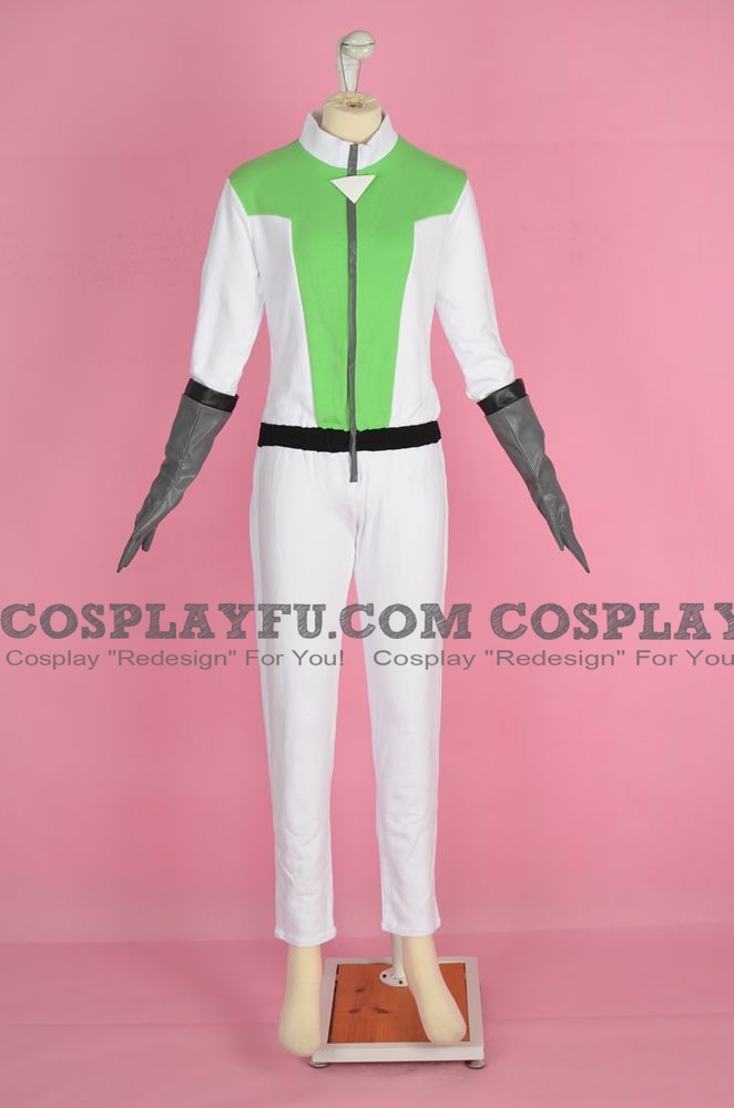 Roa Kassidy Cosplay Costume (Green) from Yu-Gi-Oh
