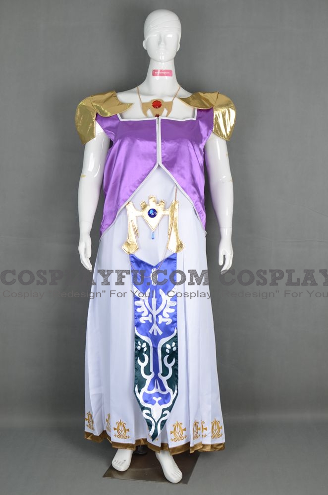 Princess Zelda Cosplay Costume (2nd) from The Legend of Zelda: Twilight Princess