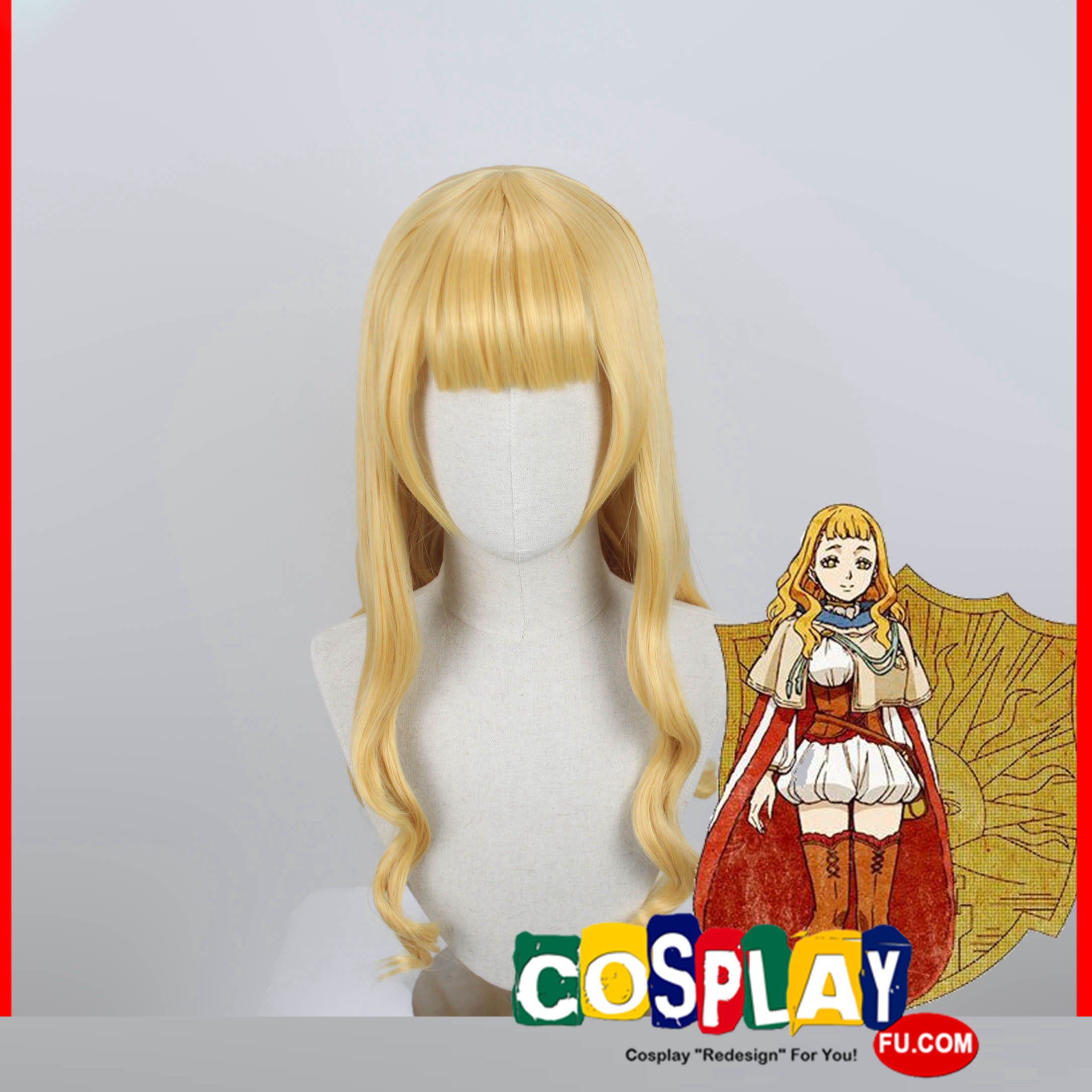 Mimosa Vermillion Wig from Black Clover