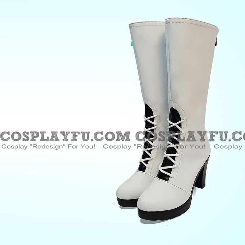Cosplay Long Branco Boots Cosplay (554)