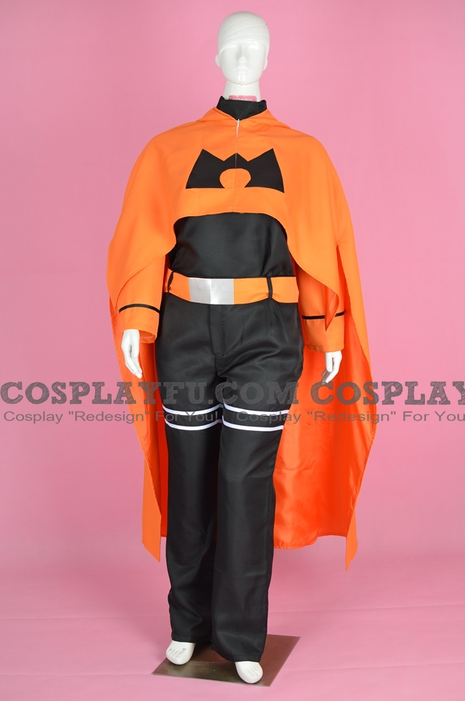Tabitha Cosplay Costume (Orange) from Pokemon XD Gale Of Darkness