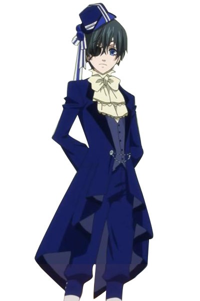 Custom Phantomhive Ciel Cosplay Costume from Kuroshitsuji - CosplayFU.com