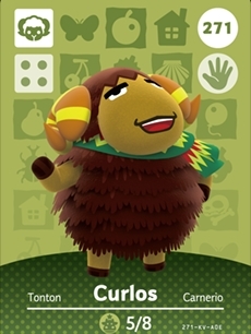 Curlos Plush from Animal Crossing