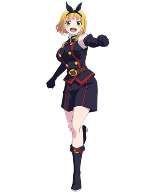 Shushu Suruga Cosplay Costume from Chained Soldier