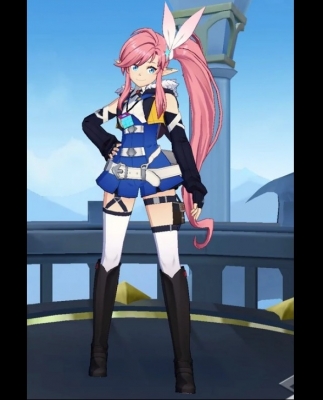 The Lord of Heroes Lyn Blake Costume (Blu)