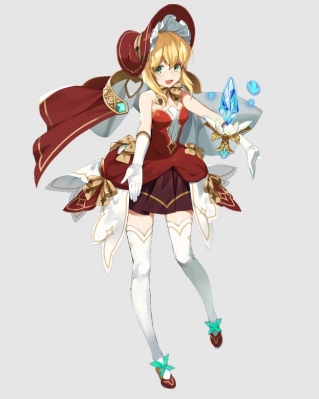 Charlotte Grace Cosplay Costume from The Lord of Heroes