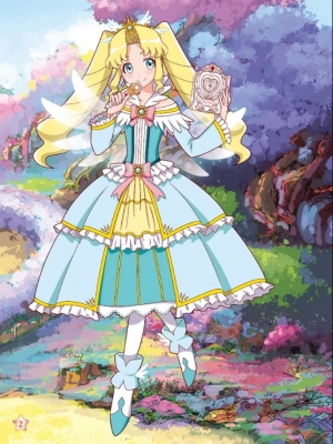 Princess Alyssa Cosplay Costume (3rd) from Balala the Fairies: Over the Rainbow