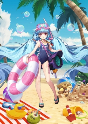 Little Android AA72 Cosplay Costume from Guardian Tales