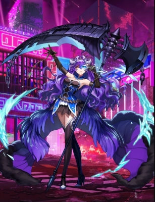 Slayer Andras Cosplay Costume from Guardian Tales