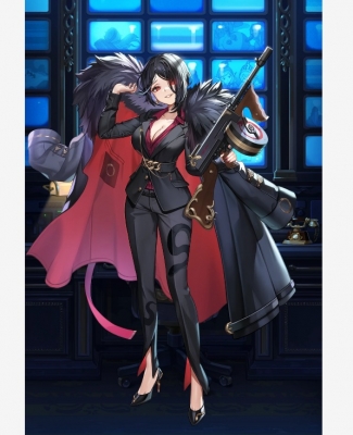No.9 Miss Chrom Cosplay Costume from Guardian Tales