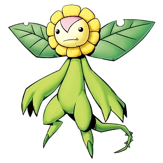 Sunflowmon Plush from Digimon