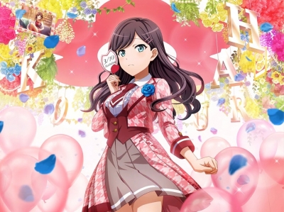 Koharu Yanagi Cosplay Costume (Brilliance Birthday) from Revue Starlight