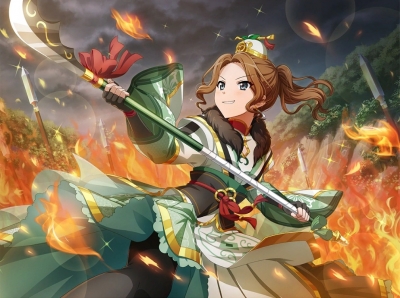 Hisame Honami Cosplay Costume (Guan Yu) from Revue Starlight