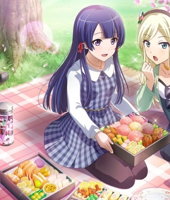 Tamao Tomoe Cosplay Costume (Picnic, Casual) from Revue Starlight
