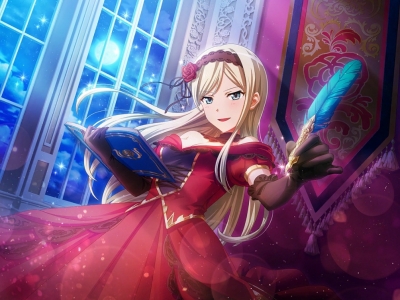 Fumi Yumeoji Cosplay Costume (Red Duke Richelieu) from Revue Starlight