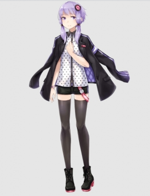 Yuzuki Yukari Cosplay Costume (A.I.VOICE) from Vocaloid