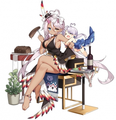 Indianapolis Cosplay Costume (Party) from Azur Lane
