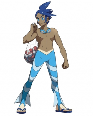 Marlon Cosplay Costume from Pokemon