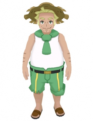Mohn Cosplay Costume from Pokemon