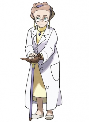 Pokemon Sword and Shield Professor Magnolia Disfraz