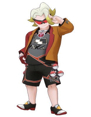 Gordie Cosplay Costume (2nd) from Pokemon Sword and Shield
