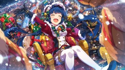 Reika Kitakami Cosplay Costume (Christmas) from The Idolmaster