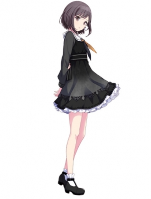 Shinonome Ena Cosplay Costume (Black Dress) from Project Sekai: Colorful Stage! feat. Hatsune Miku