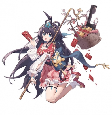 Stechkin Cosplay Costume (Brilliance of the Peach Blossoms) from Girls' Frontline