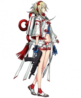 AK-74U Cosplay Costume (2nd) from Girls' Frontline