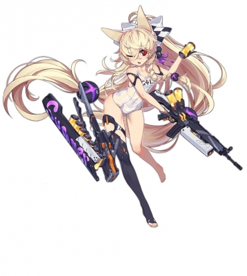 Gr G41 Cosplay Costume (Beach Punk 2064) from Girls' Frontline