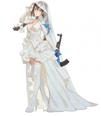 Type56-1 Cosplay Costume (Wedding) from Girls' Frontline