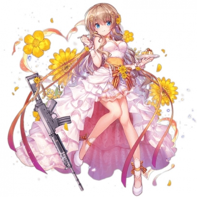 FF FNC Cosplay Costume (Party) from Girls' Frontline